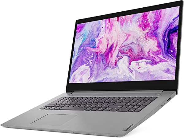 Lenovo Ideapad 3 2020 17.3 "Hd+ Led Retroiluminado Pantalla Antirreflejos Pc Portátil Intel Core I5-1035G1 Procesador De Cuatro Núcleos 8 Gb De Ram 256 Gb Ssd Hdmi 802.11Ac Bluetooth Cámara Web Windows 10 Gris Platino 81WF57XSUS