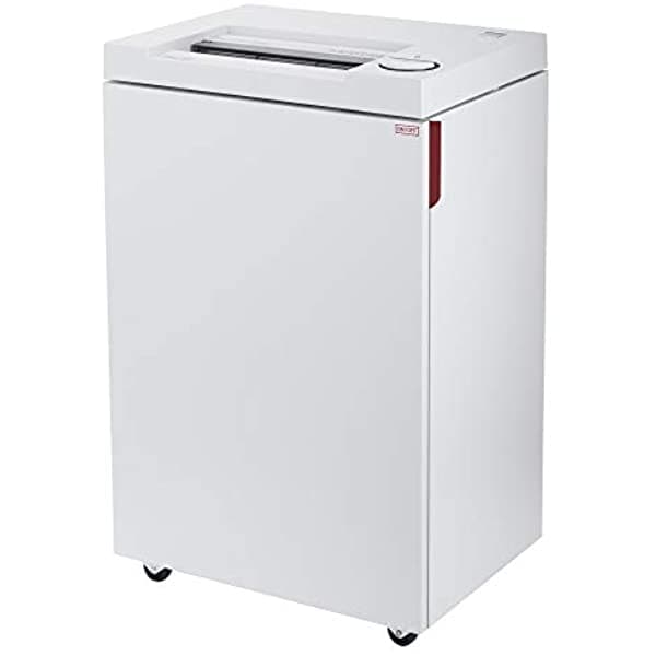 Ideal. Trituradora De Papel Comercial De Corte Cruzado 2465 Funcionamiento Continuo 13-15 Hojas A La Vez Contenedor De 9 Galones Triturar Grapas/Clips De Papel/Tarjetas De Crédito Motor De 3/4 Hp Nivel De Seguridad P-4 24659111