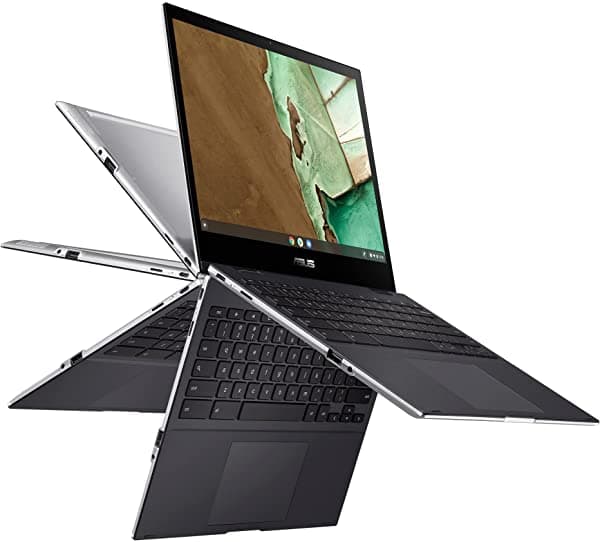 Asus Chromebook Flip Cm3 Pantalla Táctil Hd Nanoedge De 12 Pulgadas Procesador Mediatek 8183 Arm Mali-G72 Mp3 Gpu Almacenamiento De 32 Gb 4 Gb De Ram Wi-Fi 5 Chrome Os Aluminio Gris Mineral Cm3200Fva-Ds42T