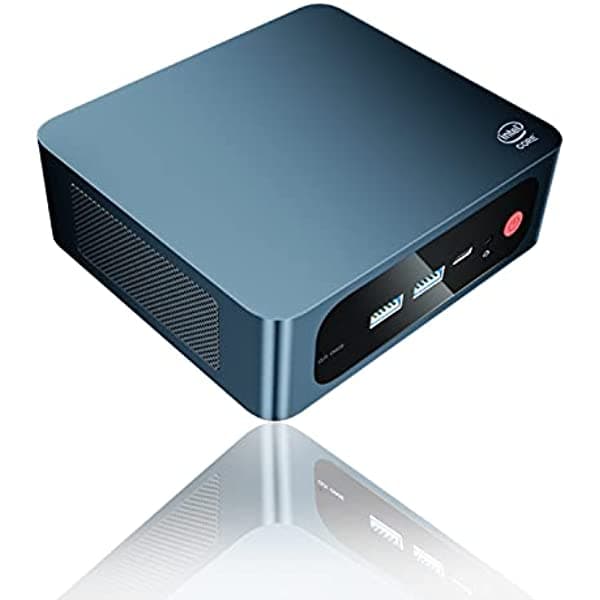Trigkey Mini PC W11 de escritorio Intel i5-8279 (4 núcleos hasta 4.1 GHz), 16G DDR4, 500G NVMe M.2 SSD, Speed S, micro PC para trabajo y gaming, mini computadora compatible con W10 Pro, WiFi 5, BT, HDMI dual 4K ‎TRIGKEY Speed S 16G+512G
