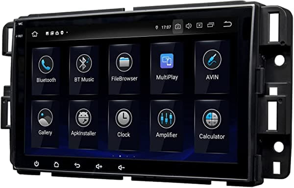 Eonon Versión actualizada 2022 Octa Core 4 GB + 64 GB, doble DIN, IPS, estéreo para auto Android 10.0, Bluetooth 5.0, radio para Chevrolet/GMC/Buick, Apple CarPlay incorporado y Android Auto/DSP, 8 pulgadas, GA9480D