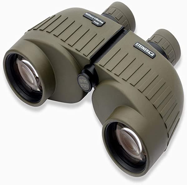 Steiner Military-Marine - Binoculares de la serie militar, óptica táctica ligera de precisión para cualquier situación, impermeable, verde, 7 x 50 2038