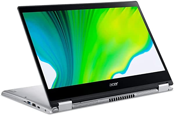 Acer Spin 3 SP314-54N-58Q7 - Notebook de 14 pulgadas, Intel Core i5-1035G1, pantalla panorámica IPS con retroiluminación LED FHD (1920 x 1080), 8 GB de RAM, 256 GB SSD