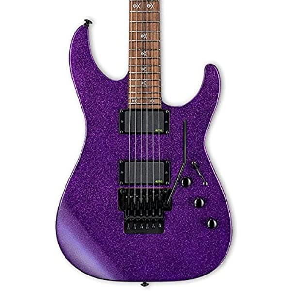 Esp Ltd Kh-602 Signature Series Kirk Hammett - Guitarra Eléctrica Con Funda Color Morado Brillante LKH602PSP