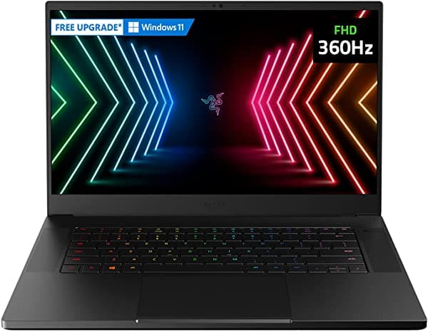 Laptop Para Juegos Razer Blade 15 Advanced De 2021 Intel Core I7-11800H De 8 Núcleos Nvidia Geforce Rtx 3070 15.6" Fhd 360Hz 16Gb Ram 1Tb De Unidad De Estado Sólido Ssd - Aluminio Cnc Chroma Rgb Thx Spatial Audio Thunderbolt 3 RZ09-0409BEC3-R3U1