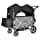 Larktale - Paquete De Chasis Para Cochecito De Caravana Con Toldos LK50009