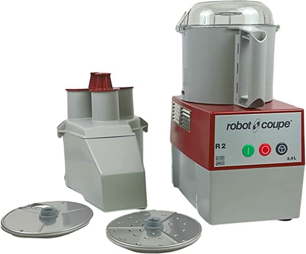 Robot Coupe - Procesador De Alimentos Combinado De Alimentación Continua 4581 R2N Con Cuenco De Policarbonato De 29 L 1 Hp 120 Voltios