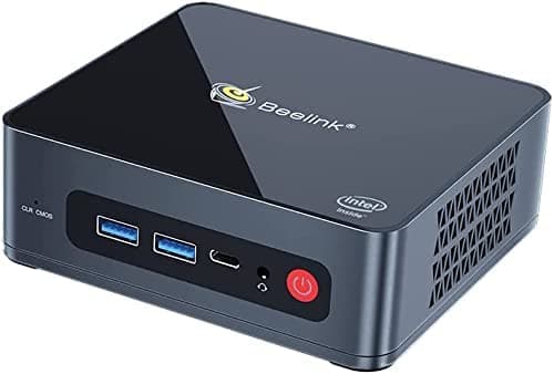Beelink Mini Pc Windows 11 Pro Computadoras 16 Gb Ddr4 512 Gb Ssd Con Procesadores Internos De 11.ª Generación N5095 4 Núcleos Hasta 2.9 Ghz 4K A 60 Hz 3 Salidas Gigabit Ethernet Wi-Fi Bt. Compatible Con Hdd/Ssd De 2.5 Pulgadas