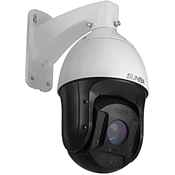 SUNBA 601-D25X 5MP Cámara PTZ IP PoE+ Exterior, Zoom Óptico 25X, Micrófono Integrado, WiFi, Visión Nocturna Infrarroja 300m