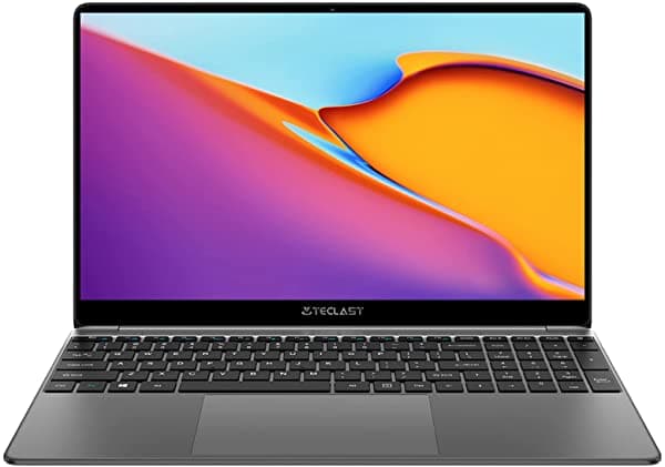 Teclast F15S - Notebook Windows 10 De 15.6 Pulgadas 6 GB De RAM De 128 GB SSD Procesador Intel N4020 Notebooks Tradicionales Doble Banda 2.4G+5G WiFi Bluetooth 4.2 USB 3.0x2 Mini HDMI F15S Laptop