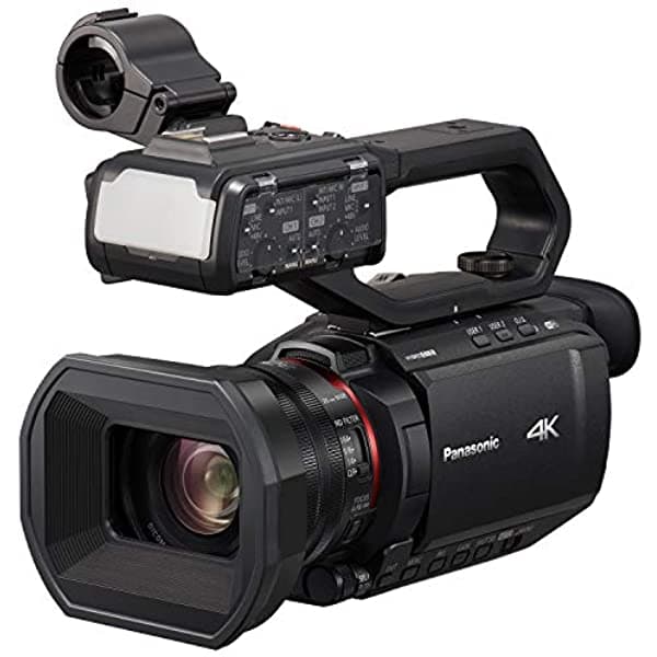 Panasonic HC-X2000 Videocámara 4K Pro con Zoom Óptico 24x, Streaming HD WiFi y Mango Desmontable