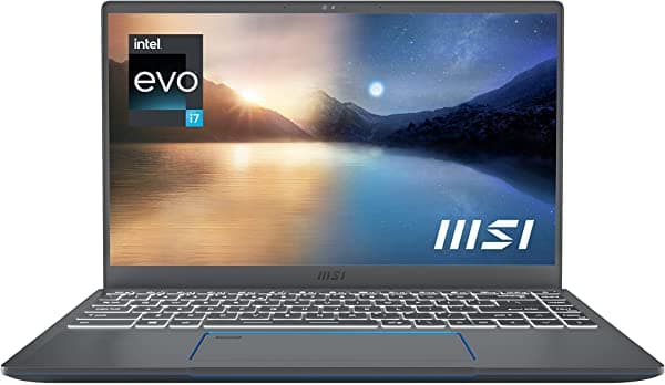 Msi Prestige 14 Evo - Portátil Profesional: Pantalla De Bisel Ultrafino Fhd De 14 Pulgadas Intel Core I7-1185G7 Intel Iris Xe 16 Gb De Ram 512 Gb Nvme Ssd Thunderbolt 4 Win10 Home Intel Evo Gris Carbón (A11M-629) ‎Prestige 14Evo A11M-629