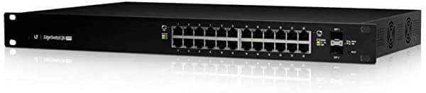 Ubiquiti Networks Edgeswitch 24 250W (Es-24-250W) Gestionado Poe+ Gigabit Switch Con SfpNegro