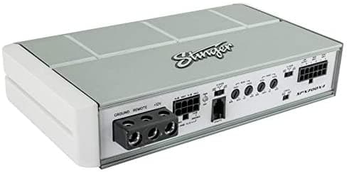 Stinger Spx700X4 - Amplificador De Deportes De Potencia (4 Canales 700 W Para Motocicletas Atv Aplicaciones Móviles Y Marítimas