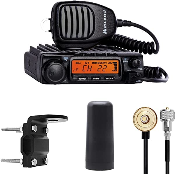 Unknown Midland Radio Mxt400Vp3 Full 40W Radio Micromóvil Bundle