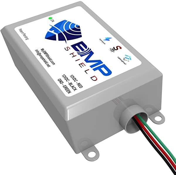 Emp Shield - Protección Emp De Vehículo De 12 Voltios Cc Para Coche Y Camión (Dc-12V-Wv)