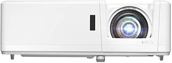 Optoma Gt1090Hdr Proyector Láser De Tiro Corto Para Cine En Casa | Entrada 4K Hdr | Funcionamiento Fiable Sin Lámpara 30.000 Horas | 4.200 Lúmenes Brillantes Para Día Y Noche | Tiro Corto
