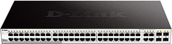 D-Link Switch Ethernet 48 52 Puertos Smart Managed Layer 2+ Gigabit Con 4 Puertos Gigabit Rj45/Sfp Combo (Dgs-1210-52)