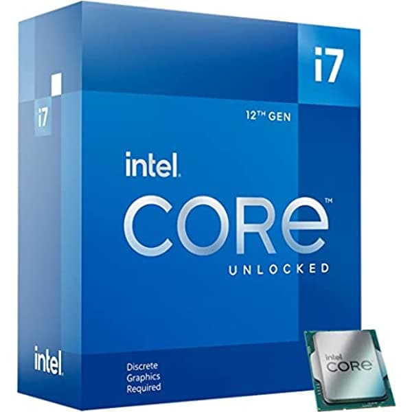 Intel Core I7-12700Kf Procesador De Escritorio 12 (8P+4E) Núcleos De Hasta 5.0 Ghz Desbloqueado Lga1700 Serie 600 Chipset 125W BX8071512700KF