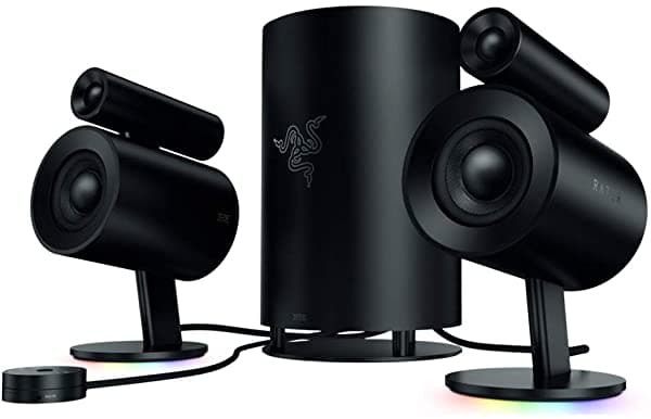 Razer Nommo Pro Audio Premium Certificado Thx - Dolby Virtual Surround Sound - Capa De Control Iluminado Led - Subwoofer De Disparo Hacia Abajo - Imp RZ05-02470100-R3U1