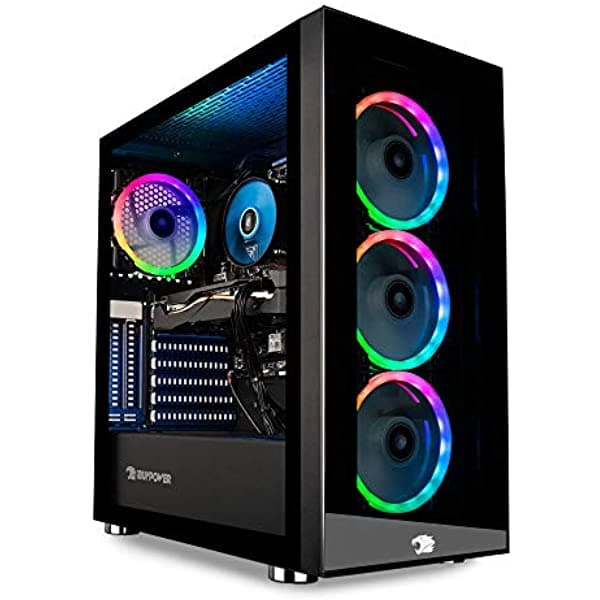 Ibuypower Mr 208I Computadora Gamer De Escritorio (Intel I7-11700F 2.5Ghz Nvidia Geforce Rtx 2060 Super 6Gb 16Gb Ddr4 Unidad De Estado Sólido Ssd De 240Gb 1Tb Hdd Wifi Integrado Windows 10 Home)