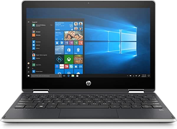 Hp - Pavilion X360 2 -In -1 11.6 "Laptop De Pantalla Táctil - Intel Pentium - Memoria De 4Gb - 128 Gb Drive De Estado Sólido - Marco De Teclado De Pla 6HS56UA