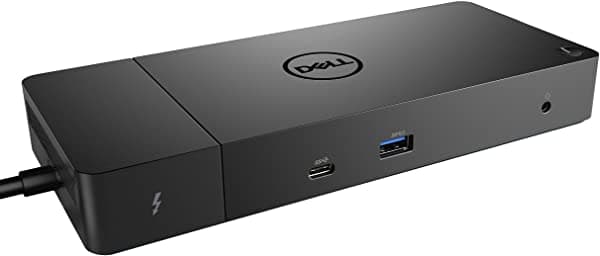 Dell Estación de Acoplamiento Thunderbolt WD19TB con Adaptador de Corriente Alterna de 180 W (Power Delivery de 130 W)