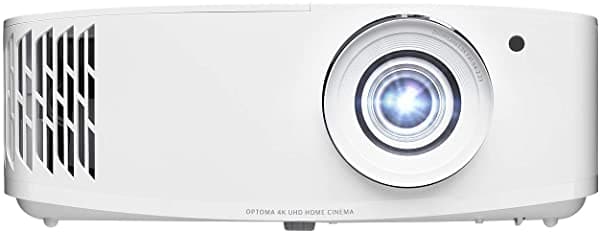 Proyector Optoma Uhd50X True 4K Uhd Para Películas Y Juegos | Frecuencia De Actualización De 240Hz | Retraso De Entrada Más Bajo En El Proyector 4K | Modo De Juego Mejorado 16Ms Tiempo De Respuesta | Compatibilidad Hdr10 Y Hlg | 3400 Lúmenes