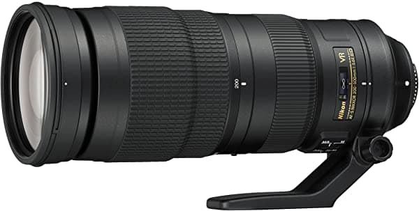 Nikon NIKKOR 200-500mm f/5.6E ED Lente zoom con reducción de vibración y autofoco para cámaras DSLR AFSVR200-500E