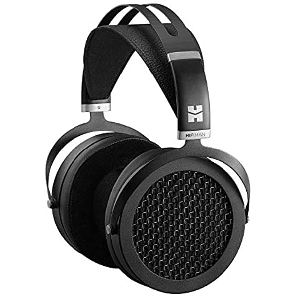 HiFiMan Sundara - Auriculares Magnéticos Planos de Tamaño Completo con Diseño de Alta Fidelidad Fácil de Conducir por iPhone / Android - Diadema Cómoda con Diseño Abierto Fácil de Intercambiar Color Negro