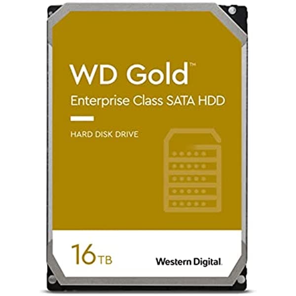 Western Digital Disco Duro Interno Wd Gold Enterprise Class De 16 Tb Clase 7200 Rpm Sata 6 Gb/S Caché De 512 Mb 3.5 Pulgadas - Wd161Kryz