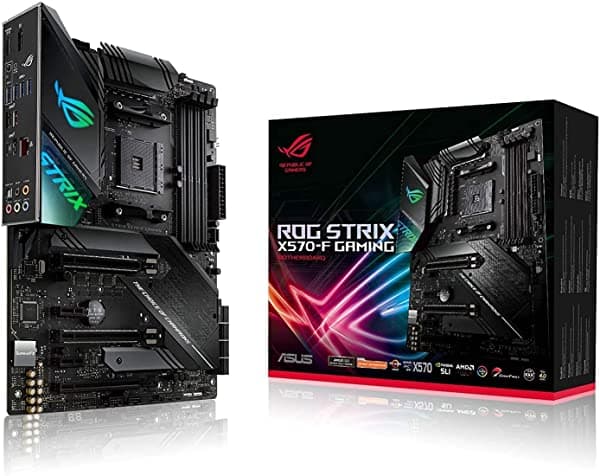 Asus Rog Strix X570-F Gaming Atx Placa Base Con Pcie 4.0 Iluminación Aura Sync Rgb Intel Gigabit Ethernet Dual M.2 Con Disipadores Térmicos Sata 6 90MB1160-M0EAY0