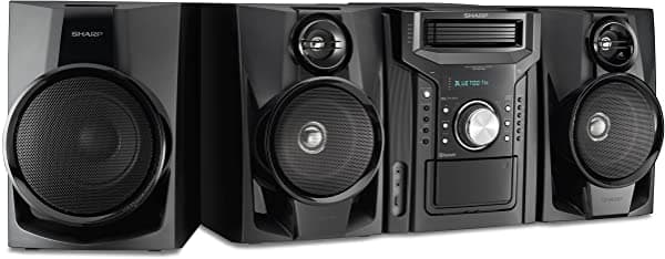 Cd-Bhs1050 Sharp Disc - Altavoz/Parlante De Subgraves Con Cassette Y Bluetooth