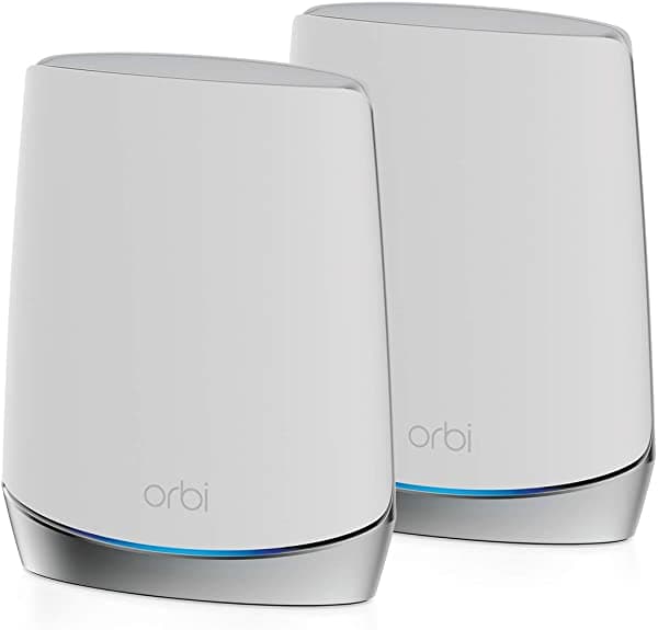 Netgear Orbi Whole Home Tri-Band Mesh Wifi 6 Sistema (Rbk752)-Enrutador Con 1 Extensor Satelital | Cobertura De Hasta 5000 Pies Cuadrados 40 Disposi RBK752-100NAS