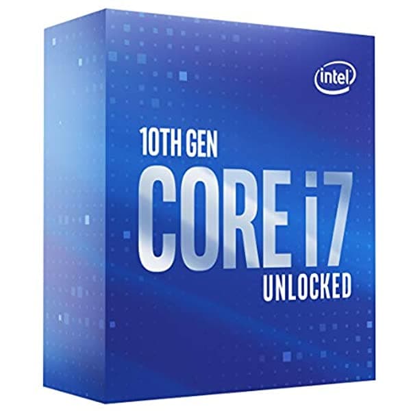 Intel Core I7-10700K Procesador De Escritorio De 8 Núcleos De Hasta 5.1 Ghz Desbloqueado Lga1200 (Chipset Intel 400) 125W (Bx8070110700K)