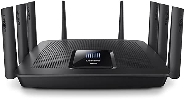 Linksys Wifi 5 Enrutador Tri-Banda 3.000 Sq. Cobertura Ft Más De 25 Dispositivos Velocidades De Hasta (Ac5400) 5.4Gbps - Ea9500