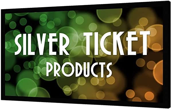 Silver Ticket Products Str Serie 6 Piece Home Cine Marco Fijo 4K / 8K Ultra Hd Hdtv Hdr Y Pantalla De Proyección De Películas 3D Active 3D Formato STR-169135