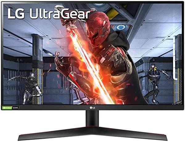 LG UltraGear 27GN800-B Monitor Gamer 27" QHD IPS 144Hz 1ms FreeSync Premium G-Sync HDR10 HDMI DisplayPort Negro