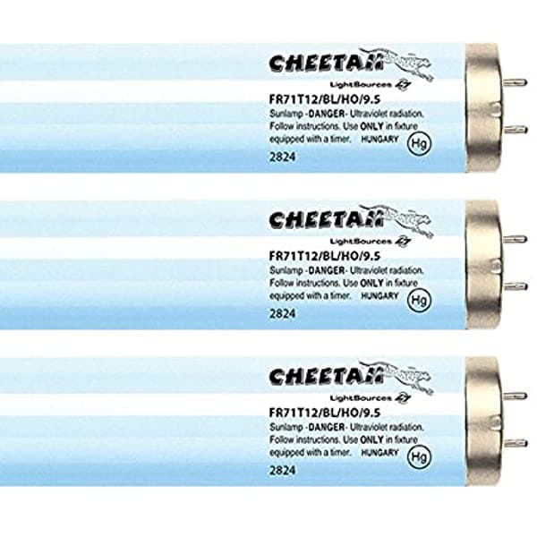 Brilliance Advanced Cheetah Ultra Extremo Fr71T12 100 W-120 W 95% Reflector Bi-Pin Lámpara De Bronceado FR71T12 BL BP 9.5