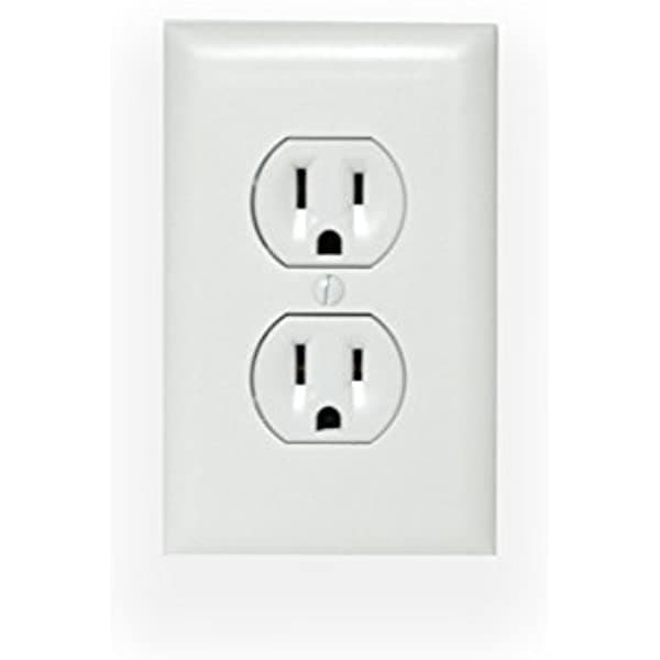 Minigadgets BBWIFIWALLOUTLET Tomacorriente con Cámara Wi-Fi 1080P, Vigilancia Oculta, Ideal para Seguridad de Hogar u Oficina