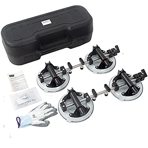 Imt Cuerro De Mano Seta Cuesto 2 Pack 8 Pulgadas Copas De Succión De Aspiración De Costura Y Nivel De Nivel De Instalación De Niveles De Nivel De Nive IMT-D802A