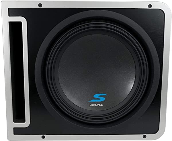 Alpine S-Sb12V Halo Pre-Cargado S-Series - Caja De Subwoofer Enlazable De 12 Pulgadas