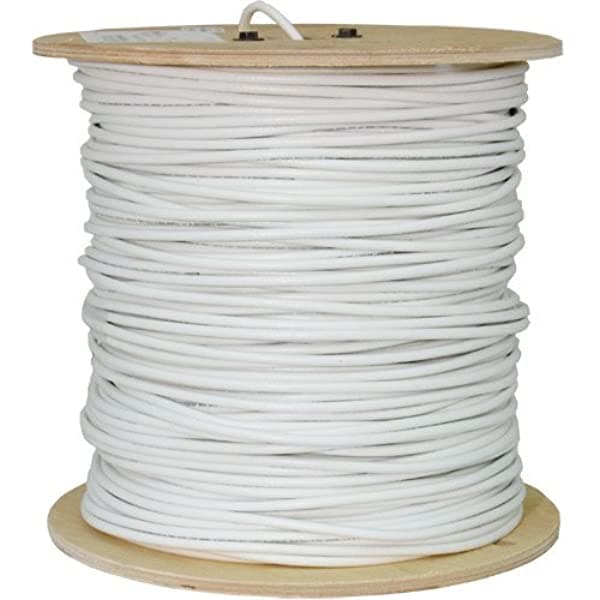 Vcable Rg6 Bobina De Madera 18 Awg Cable Plenum Estándar Shield Fabricado En Ee. Uu. 8541744567