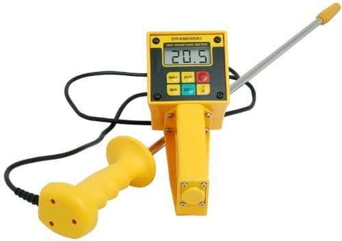 Draminski Heno Y Medidor De Ensilado High-Moisture Con Sonda Plus Temperatura Display DSHMM
