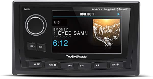 Rockford Fosgate Pmx-8Dh Punch Marine Full Function Wired 5" Tft Display Head