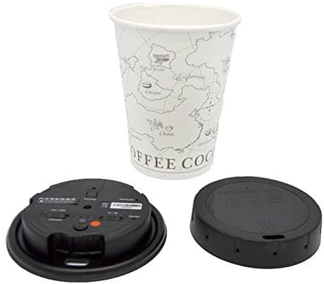 Lawmate Pv-Cc10W 1080P Cámara De Tapa De Taza De Café Cubierta Dvr Con Wifi Con Tarjeta Micro Sd De 32Gb PV-CC10W-32-FBA