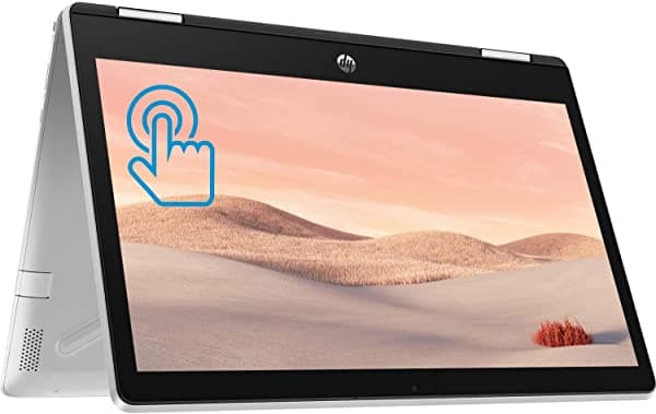 Portátil Convertible Hp Pavilion 2 En 1 2021 Pantalla Táctil Hd Ips De 11" Procesador Intel De 4 Núcleos (Hasta 31 Ghz) 4 Gb De Ram Ssd De 256 Gb Conferencia En Línea Bluetooth Hdmi Windows 10 Plata