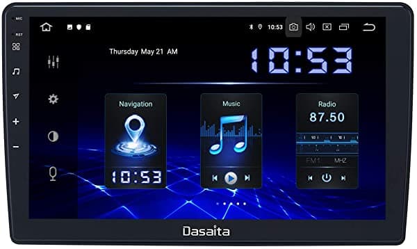 Dasaita Radio De Coche Android De 10.2 Pulgadas Para Wrangler Para Commander Para Dodge Ram Reproductor Multimedia De Vídeo Compatible Con Carplay Gps Plug & Play