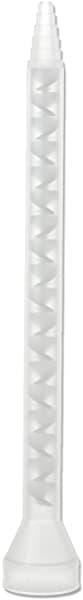 Conprotec - Mezclador Estático Para Elementos De 1/4" X 18 Pulgadas Boquilla De Mezcla Epoxi Con Salida Escalonada Montaje De Campana Para Cartucho Adhesivo Doble Boquillas Y Puntas Desechables Bt Mc 06 - 18