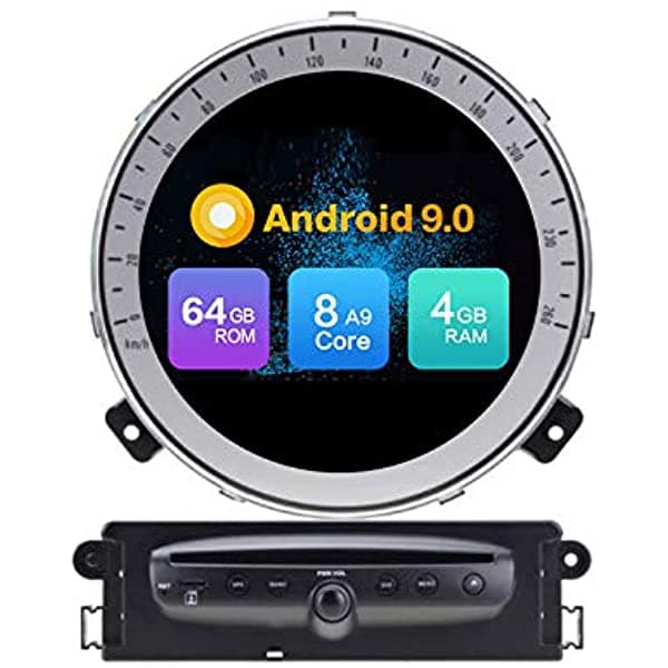 WOSTARS Android 10 Estéreo Dvd 64G Rom Autoradio Gps Radio De Navegación Para Bmw Mini Cooper R56 (2006-2013) WS-D0404